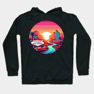 Sunset over Las Vegas Hoodie